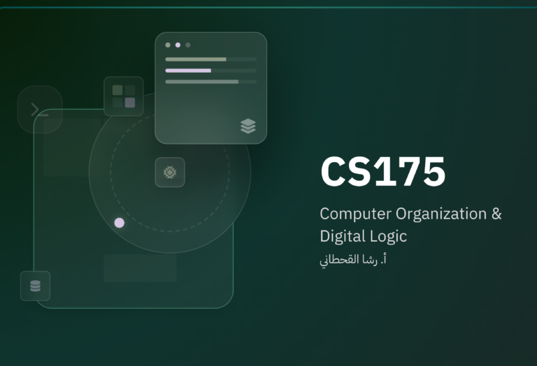 CS175: Computer organization and digital logic