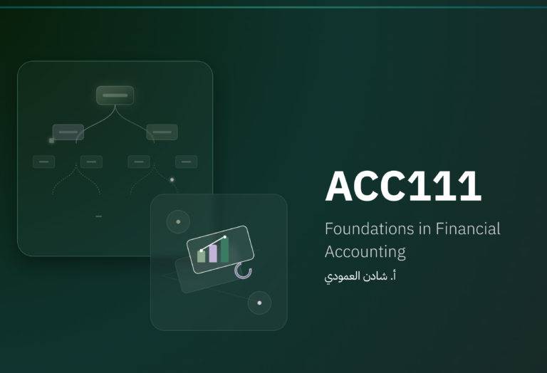 ACC111: Foundations in Financial Accounting